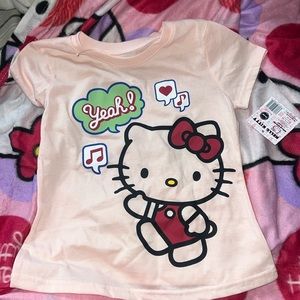 Hello kitty girl tee